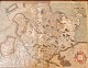 Mercator, 
Gerardus (1512 
- 1594) 
Tyskland/Flandern: 
Kort over 
Holsten. 
H&aring;ndkoloreret 
...