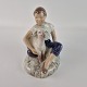 Kongelig 
håndmalet 
porcelænsfigur 
af en pige med 
et lam. Nr. 
2336
Producent Bing 
& ...