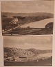 To ubrugte 
postkort: 
Motiver fra 
Hammersø, 
Bornholm ca. 
1910. Begge I 
god stand.