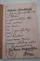 For samlere
Dienstbuch
1912
Bl.a. med 
inskrift fra 
Holm/Nordborg
God stand
Varenr.: R3HY2