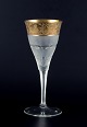 Moser, 
Tjekkiet. 
”Splendid” 
rødvinsglas.
Krystalglas og 
24-karat 
bladguld ...