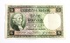 Island. 5 kr 
pengeseddel fra 
1948