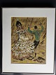 Erik Larsen 
(1902-75):
Spansk 
dansende par i 
en Flamingo.
Pastel/Akvarel 
på papir.
Sign.: ...