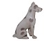 Lille Bing & 
Grøndahl 
hundefigur, 
Grand Danois.
Fabriksmærket 
viser, at denne 
er fra mellem 
...