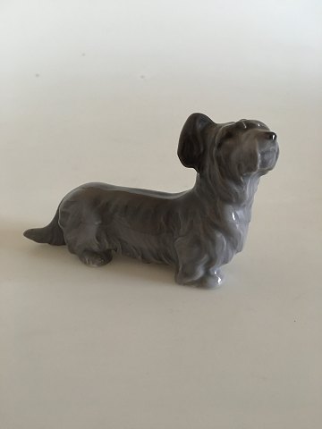 Bing & Grøndahl Figur Hund Skye Terrier No 2137