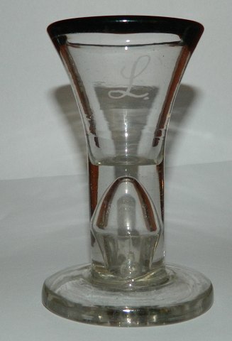 Antique Lauensteiner glass from c. 1800