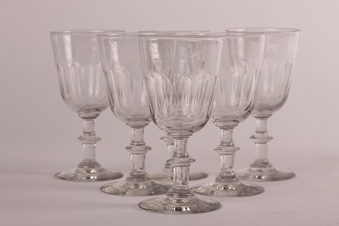 Slebet Berlinois
Chr. D. 8. Glas
Hvidvinsglas
H ca 13 cm