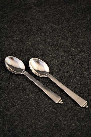 Georg Jensen "Pyramid" silver cutlery - sterling silver / big teaspoon, length: 
12cm.