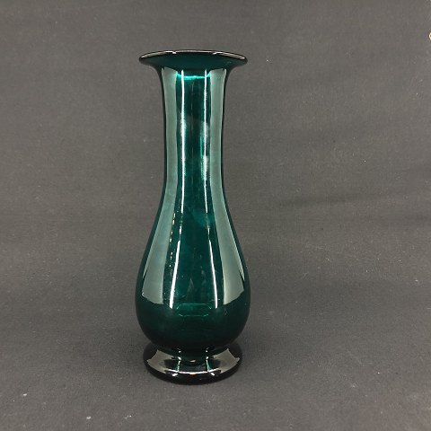Grønblå hyacintglas fra Holmegaard