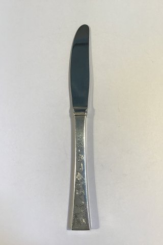 Hans Hansen Arvesølv 12 m gravering Sterling Sølv Spisekniv