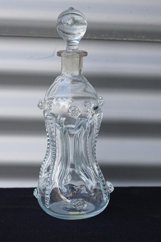 Klukflaske med glaspynt
Holmegaard