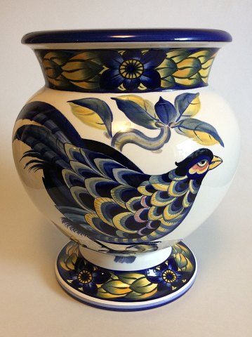 Royal Copenhagen Blå Fasan Kæmpe Vase