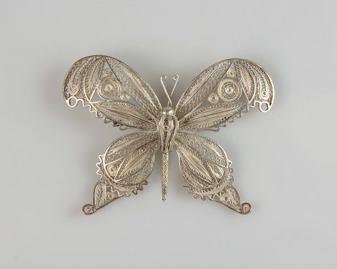 Ukendt design
Sommerfugl broche
Sterling sølv
