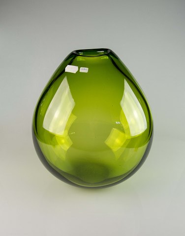 Holmegaard
Majgrøn dråbevase
Glas