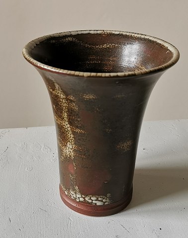 Early stoneware vase from Saxbo, Denmark.