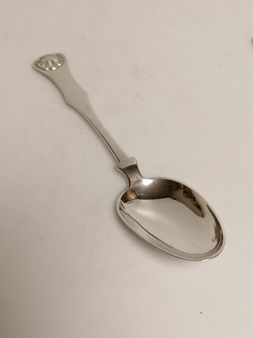 Six antique spoons of silver Master Johan Wilhelm 
Nissen Haderslev