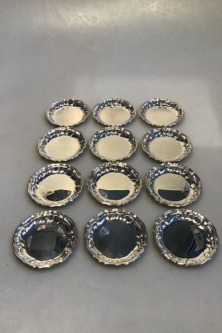 Cohr Sølv Glasbakker Sæt (12)