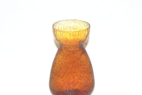 Hyacint Glas  fra Dansk glasværk fyn klar brun