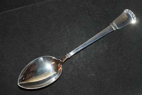Dessert spoon / Lunch spoon Maud SilverA.P. Berg silverLength 16.5 cm.