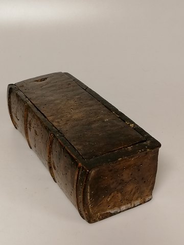 Book-shaped box with sliding lid 19.årh.