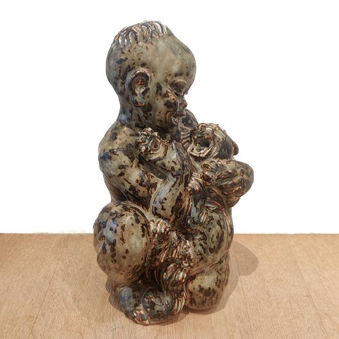 Royal Copenhagen, Knud Kyhn; Figurine of stoneware #20244
