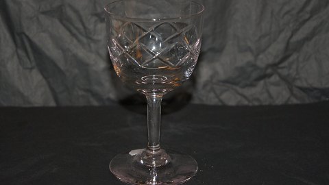 White wine glass #Edith Holmegaard glassworks.