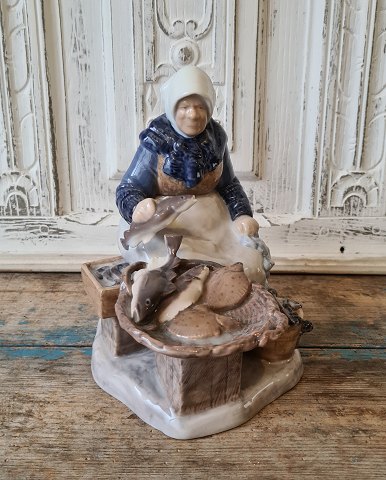 B&G figur - fiskerkone No. 2233