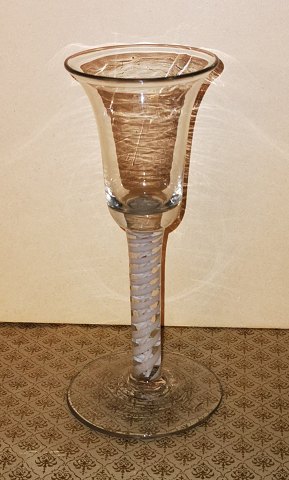 Antique 19th. century wine glass