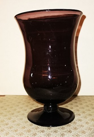 Amethyst purple drinking glass 19th century