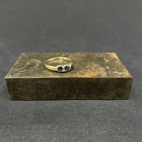 Finger ring in 14 carat gold