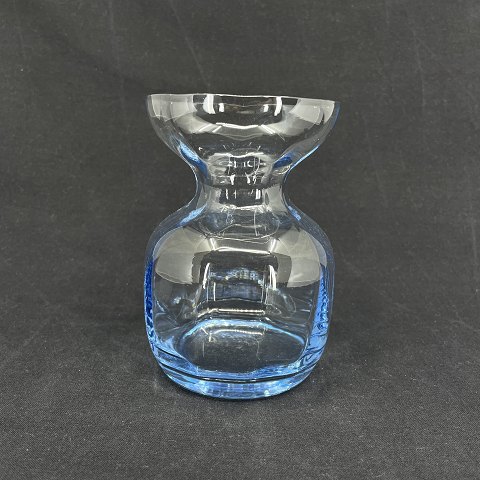 Lyseblåt hyacintglas fra Holmegaard Glasværk