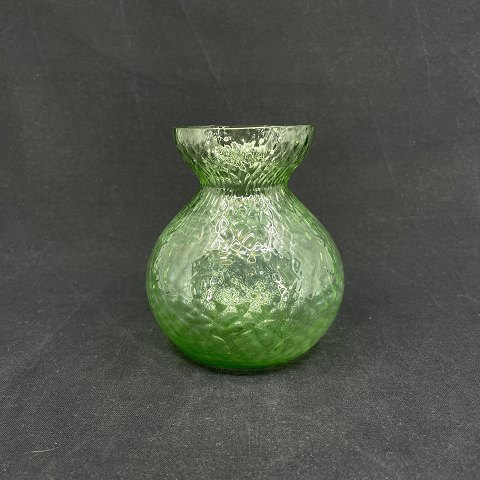 Uranium green hyacint vase