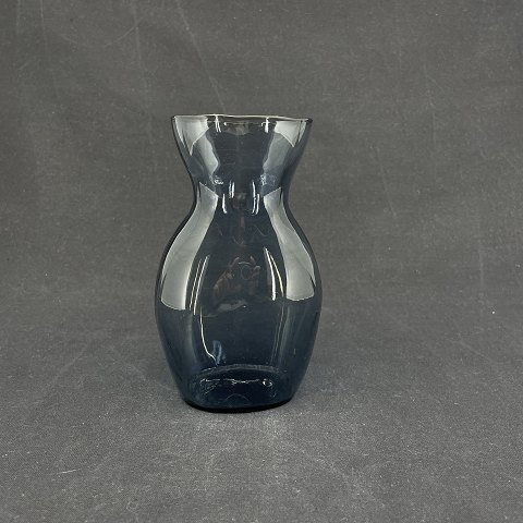 Blå grå hyacintglas fra Kastrup Glasværk
