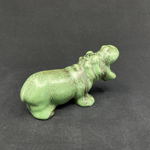 Green hippopotamus from Michael Andersen