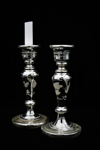 A pair of fantastic fine Swedish 1800 century candlesticks in poor man