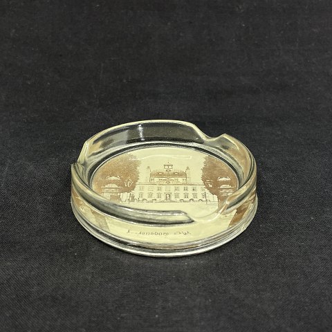 Old ashtray with motif of Fredensborg Castle
