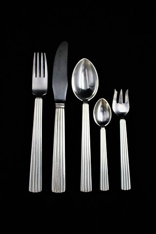 teaspoon by Georg Jensen Bernadotte himself cutlery designed by Folke Bernadotte 
(1895-1948)....