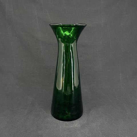 Emerald green hyacint vase from Fyens Glasswork