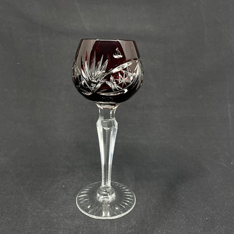 Red Röhmer cordial glass