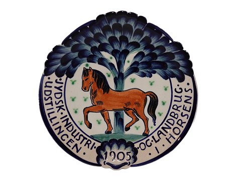 Aluminia 
Plate with horse from 1905