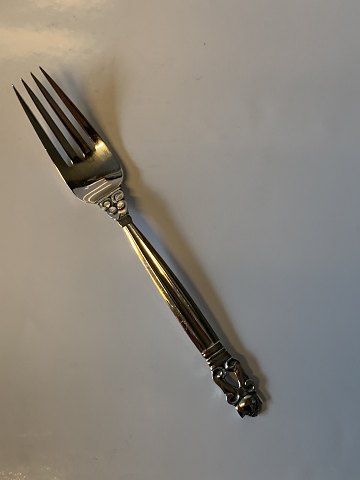 Frokostgaffel #Konge Sølv
Længde 16,7 cm ca