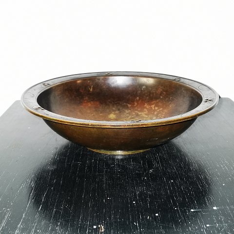 Art Deco bronze bowl from Just Andersen
