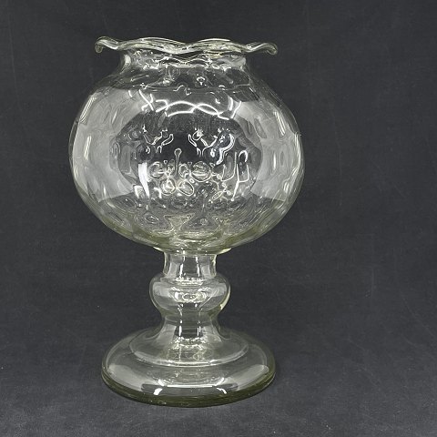 Swedish 19th century fish glass