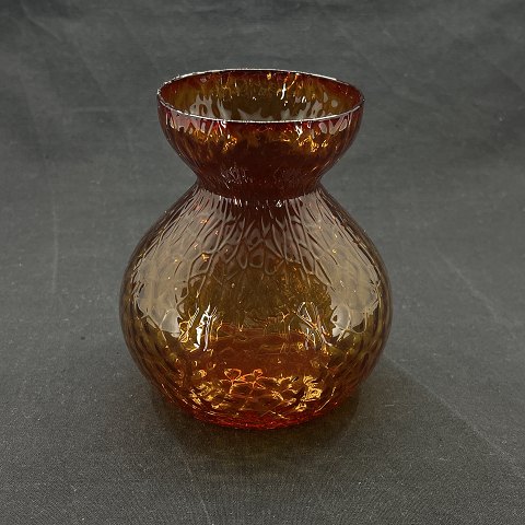 Orange red hyacint vase
