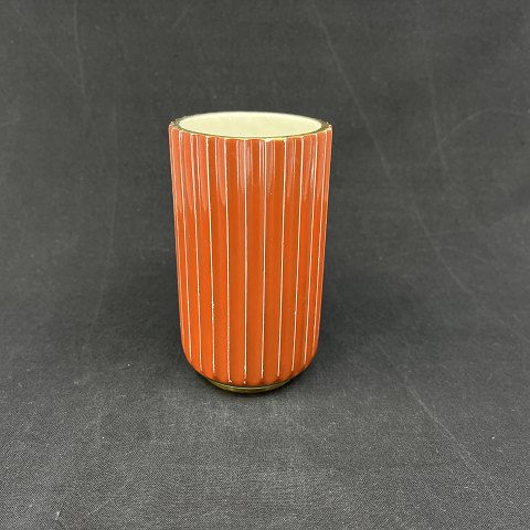 Red Lyngby vase, 12 cm.