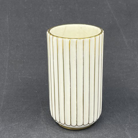 Hvid Lyngby vase, 12 cm.