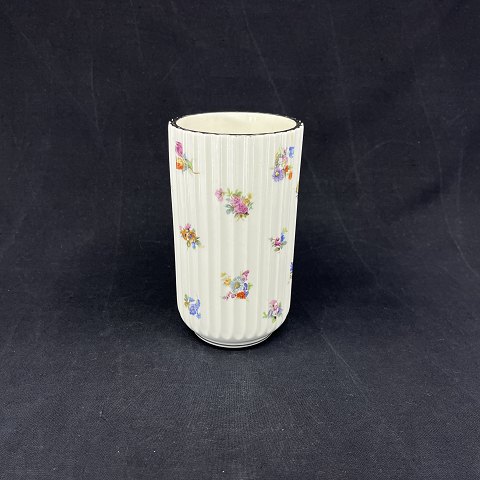 Hvid Lyngby vase, 15 cm.