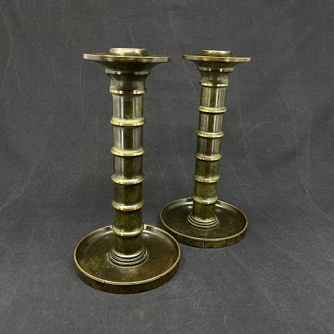A pair of Evan Jensen candleholders from the 1930s