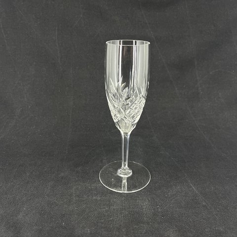 Crystal champagne glasses from the 1920