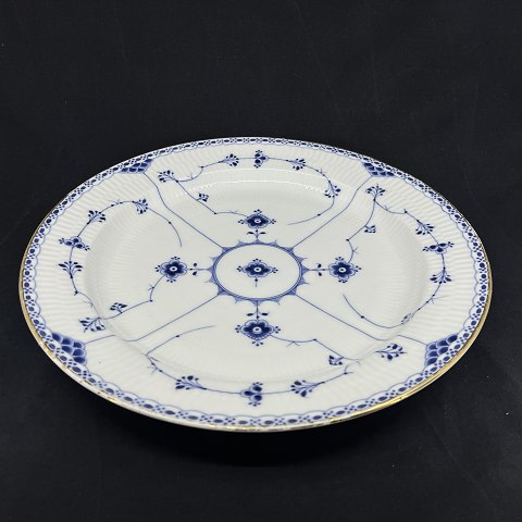 Blue Fluted Half Lace oval dish 1/539
